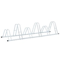  Bicycle Stand for 6 Bikes Floor Freestanding Galvanised Steel