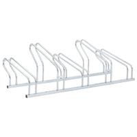  Bicycle Stand for 5 Bikes Floor Freestanding Galvanised Steel