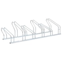  Bicycle Stand for 6 Bikes Floor Freestanding Galvanised Steel