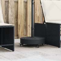  Parasol Base with Wheels for Ø38 / 48 mm Poles 27 kg Round