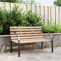  Garden Bench 120 cm Wood and Iron
