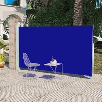 Patio Terrace Side Awning 160 x 300 cm Blue