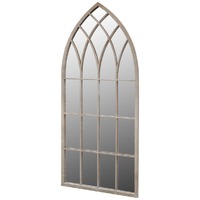  Gothic Arch Garden Mirror 50 x 115 cm for Both Indoor and Outdoor Use