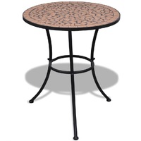  Bistro Table Terracotta 60 cm Mosaic