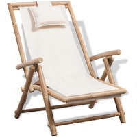  Outdoor Deck Chair Bamboo