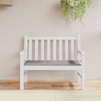  Garden Bench Cushion Grey 100x50x3 cm Oxford Fabric