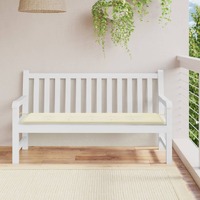  Garden Bench Cushion Cream 150x50x3 cm Oxford Fabric