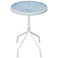  Bistro Table Grey 50x71 cm Steel