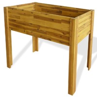  Raised Garden Raised Bed Solid Acacia Wood