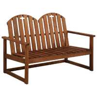 Garden Bench 110 cm Solid Acacia Wood