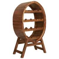  Wine Rack 13 Bottles Solid Acacia Wood