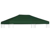  Gazebo Top Cover 310 g/m² 4x3 m Green