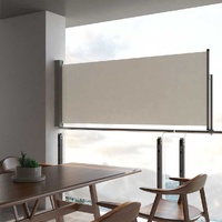  Patio Retractable Side Awning 100 x 300 cm Cream