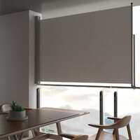  Patio Retractable Side Awning 160 x 300 cm Grey