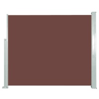  Retractable Side Awning 120 x 300 cm Brown