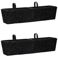  Planters 2 pcs Water Hyacinth Black