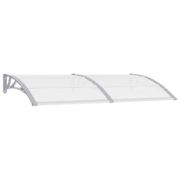 Door Canopy Grey 200x100 cm PC