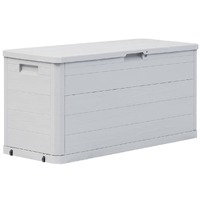  Garden Storage Box 280 L Light Grey