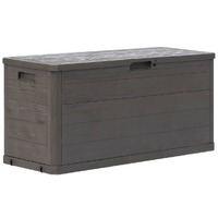  Garden Storage Box 280 L Brown