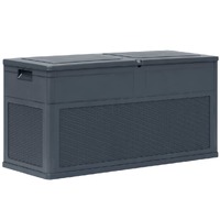  Garden Storage Box 320 L Anthracite