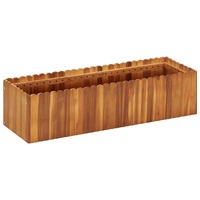  Garden Raised Bed 100x30x25 cm Solid Acacia Wood