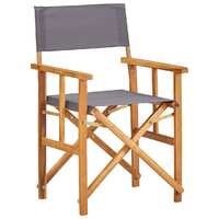  Director&#39;s Chairs Solid Acacia Wood