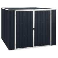 Garden Shed Anthracite 195x198x159 cm Galvanised Steel