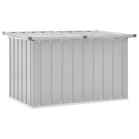  Garden Storage Box Grey 109x67x65 cm