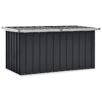  Garden Storage Box Anthracite 129x67x65 cm