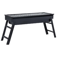  Portable Camping BBQ Grill Steel 60x22.5x33 cm