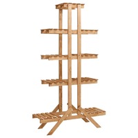  Plant Stand 83x25x142 cm Firwood