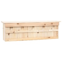  Sparrow House with 5 Rooms 68x15x21 cm Firwood