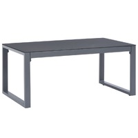  Coffee Table 90x50x40 cm Aluminium
