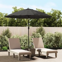  Garden Parasol with Aluminium Pole 270 cm Anthracite