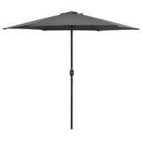  Garden Parasol with Aluminium Pole 270x246 cm Anthracite