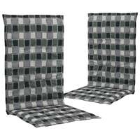  Printed Garden Chair Cushions 2 pcs Multicolour 120x50x3 cm