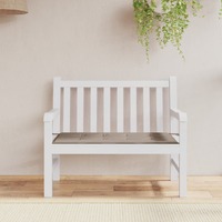  Garden Bench Cushion Taupe 100x50x3 cm Oxford Fabric
