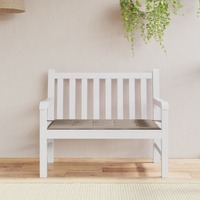  Garden Bench Cushion Taupe 120x50x3 cm Oxford Fabric