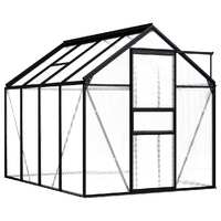  Greenhouse Anthracite Aluminium 4.75 m²