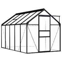  Greenhouse Anthracite Aluminium 5.89 m²