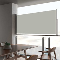  Patio Retractable Side Awning 60x300 cm Cream