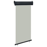  Balcony Side Awning 105x250 cm Grey