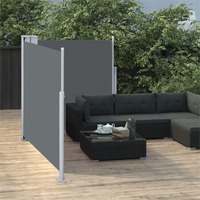  Retractable Side Awning Anthracite 100x600 cm