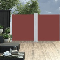  Retractable Side Awning Brown 140x600 cm