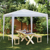  Party Tent 2.5x2.5 m White