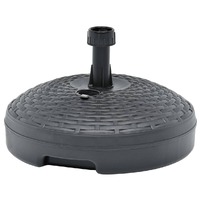  Umbrella Base Sand/Water Filled 20 L Anthracite Plastic Rattan