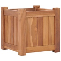  Raised Bed 30x30x30 cm Solid Teak Wood