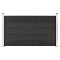  Garden Fence WPC 180x105 cm Grey