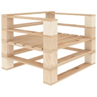  Garden Pallet Armchair Wood