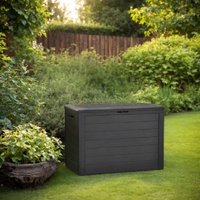  Garden Storage Box Anthracite 78x44x55 cm